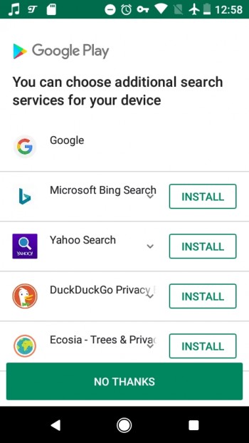 google search engine for android