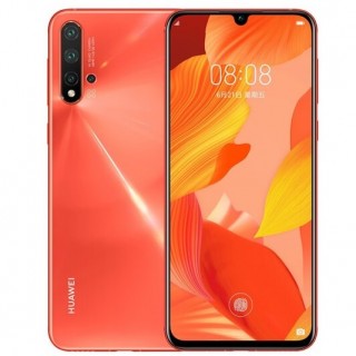 Huawei nova 5 in green and orange