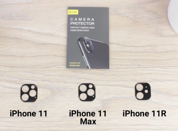 設計已定型？著名配件商 Olixar 已大量生產 iPhone 11 相機保護膜；還推出視頻揭秘三攝鏡頭用途！ 2