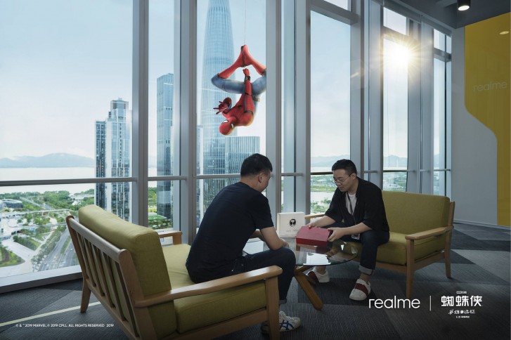 Realme X coming in Spider-Man attire