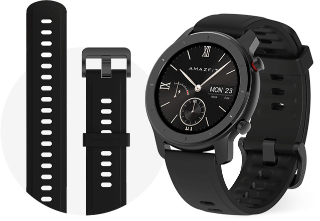 xiaomi amazfit gtr 47mm black aluminium