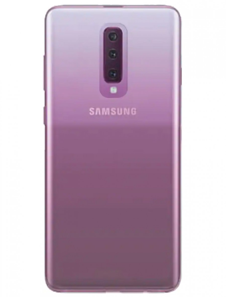صور Galaxy A90 يظهر الهاتف بثلاث كاميرات خلفية وشاشة كاملة 1
