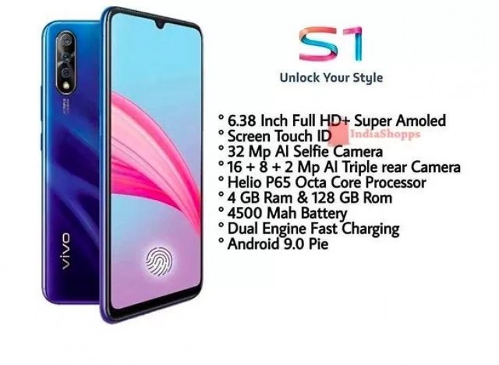 Vivo S1 Will Come With Helio P65 Chipset Leaks In The Wild