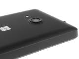 The 5MP camera leaves enough room for your fingers for a stable grip while shooting - Microsoft Lumia 550 review