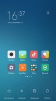 Editing the homescreens - Xiaomi Redmi Note 3 review
