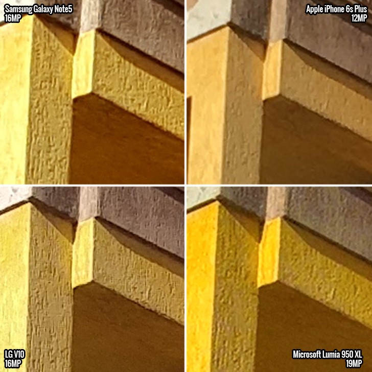 iPhone 6s Plus vs. Lumia 950 XL vs. Galaxy Note5