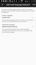 Setting up a multi-language keyboard - BlackBerry Motion review