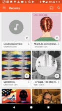 Google Play Music: Recents - Google Pixel 2 review