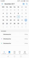 calendar - Huawei Mate 10 Lite review