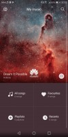 Music app - Huawei Mate 10 Lite review