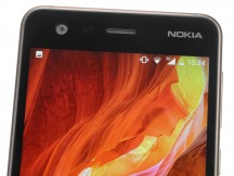 Nokia logo in the top bezel - Nokia 2 review