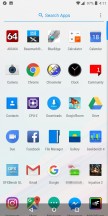 App drawer - OnePlus 5T review