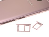 The left side of the Galaxy J7 Pro and its card slots - Samsung Galaxy J7 Pro review