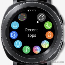 Apps screen - Samsung Gear Sport review