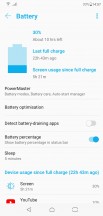 Battery menu - Asus Zenfone 5z review