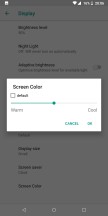 Display settings - Asus Zenfone Max Pro M1 review