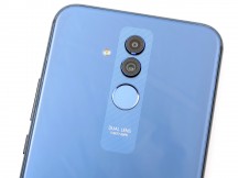 Dual camera and fingerprint sensor along the central axis - Huawei Mate 20 lite review