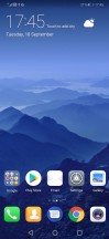 Homescreen - Huawei Mate 20 lite review