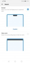 Notch control - Huawei Mate 20 review