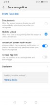 Face recognition - Huawei Mate 20 review