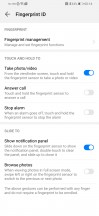 Security settings - Huawei P Smart 2019 review