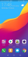 Home screen 1 - Huawei P Smart review