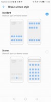 Enable drawer - Huawei P Smart review