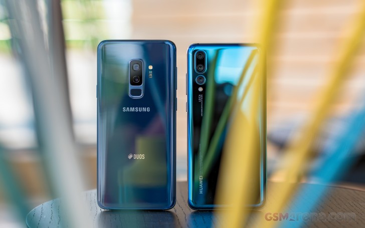 Samsung s9 vs huawei p20 pro review