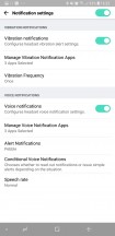 More notification settings - LG TONE Platinum SE review