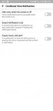 More notification settings - LG TONE Platinum SE review
