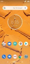 Home screen - Motorola One review