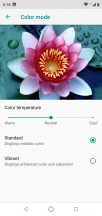 Color temperature setting - Motorola One review