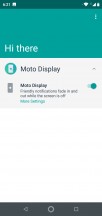 Moto Display - Motorola One review