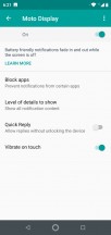Moto Display - Motorola One review