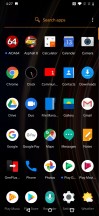 App drawer - Oneplus 6t Mclaren Edition review