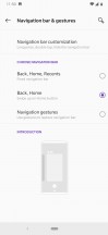 Gesture navigation options - OnePlus 6T review