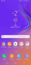 Homescreen - Samsung Galaxy A9 (2018) review