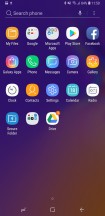 App drawer - Samsung Galaxy A9 (2018) review