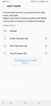 Adapt sound - Samsung Galaxy A9 (2018) review