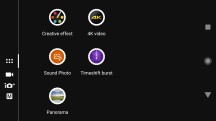 Camera app - Sony Xperia XA2 review