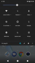 Quick toggles - Sony Xperia XZ2 Premium review