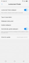 Lockscreen settings - vivo NEX S review