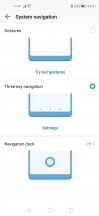 Navigation options - Honor 20 Pro review