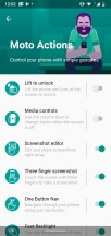 Moto Actions - Motorola Moto G7 Power review
