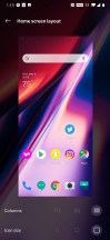 Adjusting launcher rows and icon size - Oneplus 7 Pro review