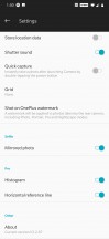 Camera app settings - Oneplus 7 Pro review