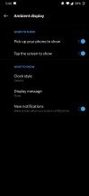 Display options - Oneplus 7 review
