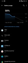 Battery settings menu - Oneplus 7 review
