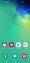 Homescreen - Samsung Galaxy S10+ review