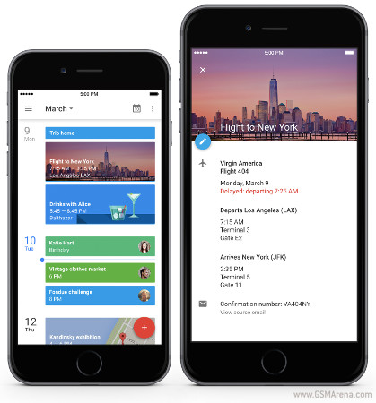 Google Releases Calendar App For Iphone Complete With Material Design